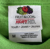 Fruit Of The Loom Boys Sid The Science Kid Live Graphic Green Shirt Size Medium
