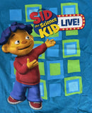 Gildan Boys Sid The Science Kid Live Graphic Blue Short Sleeve Shirt Size Small