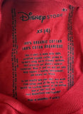 Disney Boys Mickey Mouse And Friends Walt Disney Studios Red Shirt Size XS