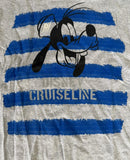Disney Boys Disney Cruise Line Goofy Graphic Gray Short Sleeve Shirt Size Medium