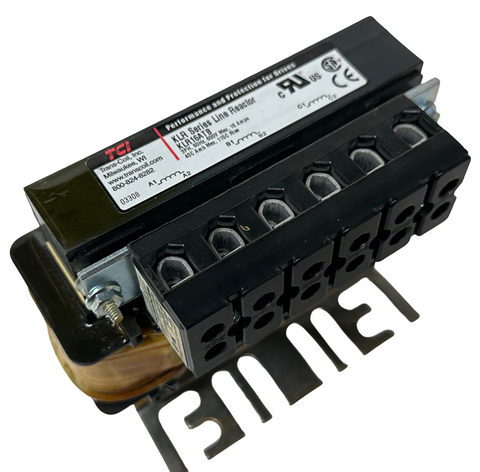 TCI Trans-Coil KLR16ATB Line Reactor KLR Series 3-Phase 60Hz 600V 16 A