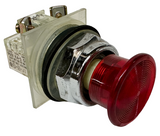 Square D 9001KA5 Push Button Emergency Stop Series G Red Mushroom Head 600VAC