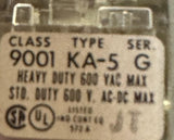 Square D 9001KA5 Push Button Emergency Stop Series G Red Mushroom Head 600VAC