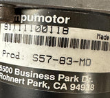 Parker Compumotor S57-83-MO Stepper Motor w/ Bayside NE23-010 Gearhead 10:1