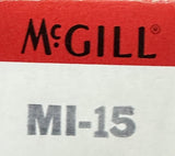 McGill MI-15 Needle Roller Bearing Inner Ring 0.9375" x 1.1241 x 1.2600" MI 15