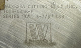 Waukesha 1008-0356-F Indexable Spade Drill Insert 3-7/8" OD 5/8" Thick Series G