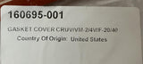 DriSteem 160695-001 Gasket Cover For CRUV/VM-2/4V/F-20/40 Humidifier