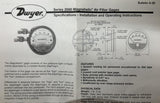Dwyer A-28 Series 2000 Magnehelic Air Filter Gage Accessory Package