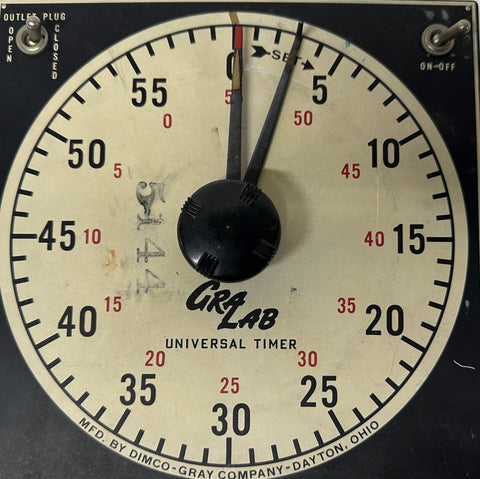GraLab 171 Universal Timer 60 Minute 125 VAC 60Hz 750 Watts