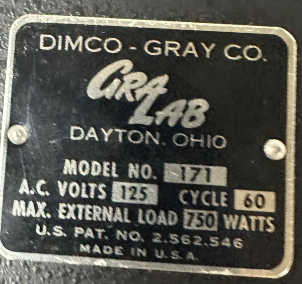 GraLab 171 Universal Timer 60 Minute 125 VAC 60Hz 750 Watts