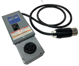Square D QO2-4L70S Circuit Breaker Load Center w/ Hubbell 3765C Plug, Receptacle