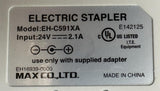Xerox Maxco EH-C591XA Electric Stapler 24V 2.1 A EH16939-0000
