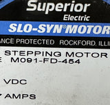 Superior Electric M091-FD-454 Slo-Syn Stepping Motor 1.7 VDC 4.7 A 200 Steps/Rev