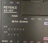 Keyence KV-10T Programmable Logic Controller PLC DC 6 Inputs 4 Outputs