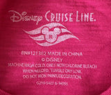 Disney Girls Frozen Olaf I Love Heat Castaway Cay Bahamas Pink Shirt Size Medium