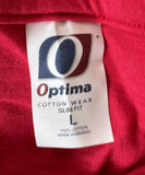 Optima Chuck Norris Doesn't Cheat Death He Wins Fair & Square Slim Shirt Size L