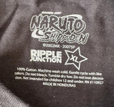 Ripple Junction Men's Naruto Shippuden Sasuke Sharingan Black Shirt Size XL