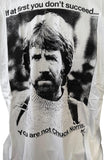 Alstyle If At First You Don't Succeed You Are Not Chuck Norris Shirt Size Large