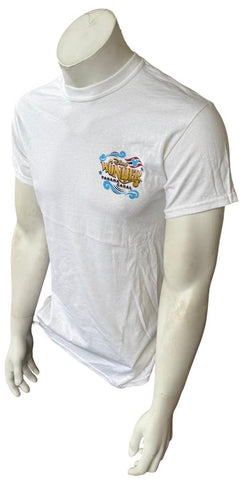 Disney Men's Wonder Panama Canal 2014 Disney Cruise Line White Shirt Size Small