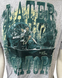 Anvil Men's Swamp People Later Gator Gray Short Sleeve Shirt Size Medium
