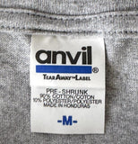 Anvil Men's Swamp People Later Gator Gray Short Sleeve Shirt Size Medium