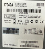HP J7942A Jetdirect EN3700 External Print Server USB 2.0 No Power Cord