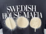 Tultex Men's Swedish House Mafia Graphic Black Short Sleeve Shirt Size Large