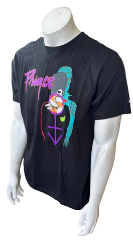 Anvil Men's Prince Welcome 2 America Tour Black Short Sleeve Shirt Size Large