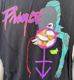 Anvil Men's Prince Welcome 2 America Tour Black Short Sleeve Shirt Size Large