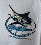 Mojo Sportfishing Gear Men's Marty Wilson The Jigalow White Shirt Size Large