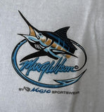 Mojo Sportfishing Gear Men's Marty Wilson Heads Up White Shirt Size Large