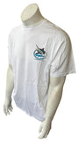 Anvil Men's Marty Wilson Mojo Sportswear Double Trouble White Shirt Size Large