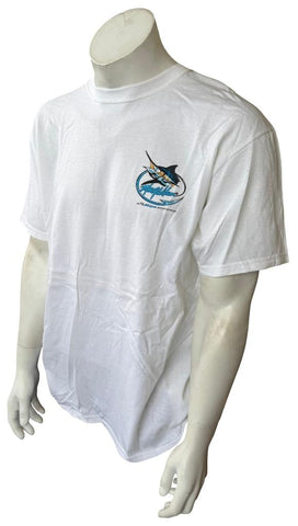 Mojo Sportfishing Gear Men's Marty Wilson Tarpon White Shirt Size Large