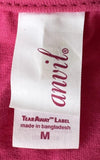 Anvil Women's Emerson Groovy Girl Graphic Pink Short Sleeve Shirt Size Medium