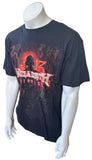 Anvil Men's Megadeth Thirteen Graphic Short Sleeve Shirt Size Large