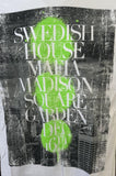 Tultex Men's Swedish House Mafia Madison Square Garden White Shirt Size Large