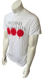 Tultex Men's Swedish House Mafia Graphic White Short Sleeve Shirt Size Large