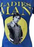 Ripple Junction Women's The Big Bang Theory Ladies Man Raj Blue Shirt Size M