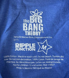 Ripple Junction Women's The Big Bang Theory Ladies Man Raj Blue Shirt Size M