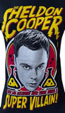 Ripple Junction Women's The Big Bang Theory Sheldon Black Shirt Size Medium