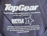Ripple Junction Women's TopGear I Am The Stig Navy Short Sleeve Shirt Size Large