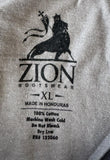 Zion Women's Grateful Dead Everyday I'm Dancin' Graphic Gray Shirt Size X-Large