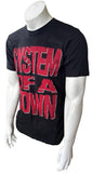 American Apparel Men's System Of A Down 2011 Tour Black Shirt Size Medium