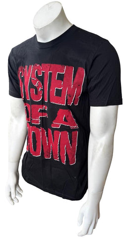 American Apparel Men's System Of A Down 2011 Tour Black Shirt Size Medium