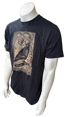 Anvil Men's The Band Perry Never Liked The Taste Of Crow Black Shirt Size Large