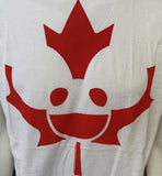 Tultex Men's Deadmau5 Canada Graphic White Short Sleeve Shirt Size Medium
