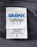 Gildan Men's Bob Dylan The Times They Are A-Changin' Black Shirt Size Large