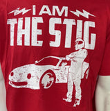 Ripple Junction Men's TopGear I Am The Stig Red Short Sleeve Shirt Size Large