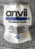 Anvil Men's Peter Frampton Grin & Bear It 2012 Gray Short Sleeve Shirt Size S