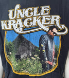 Gildan Men's Uncle Kracker 2013 Tour Black Short Sleeve Shirt Size Large